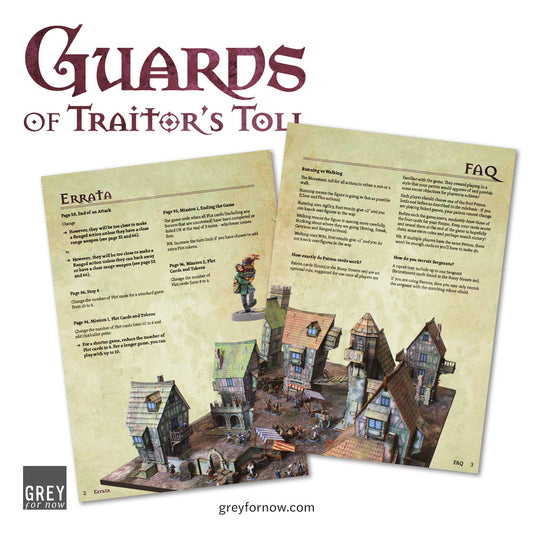Guards of Traitor's Toll FAQ & Errata