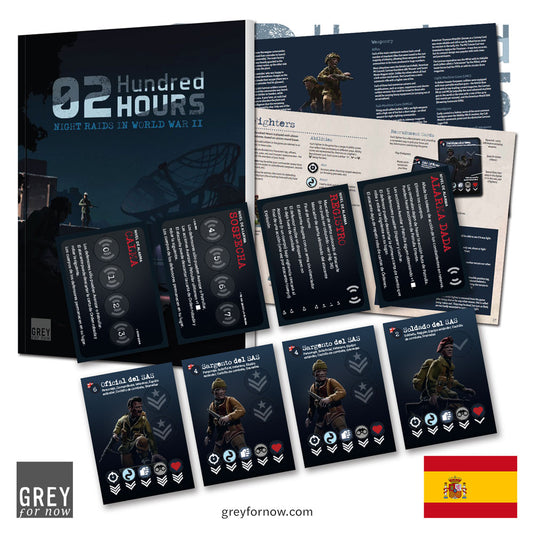 02 Hundred Hours PDF Rulebook + Cards Spanish Translation