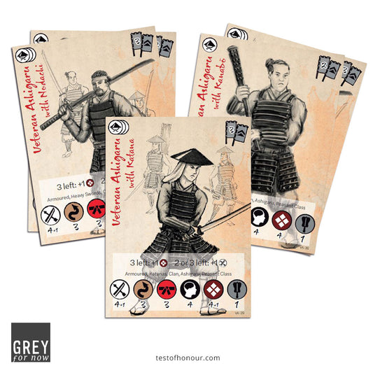 Veteran Ashigaru bonus cards