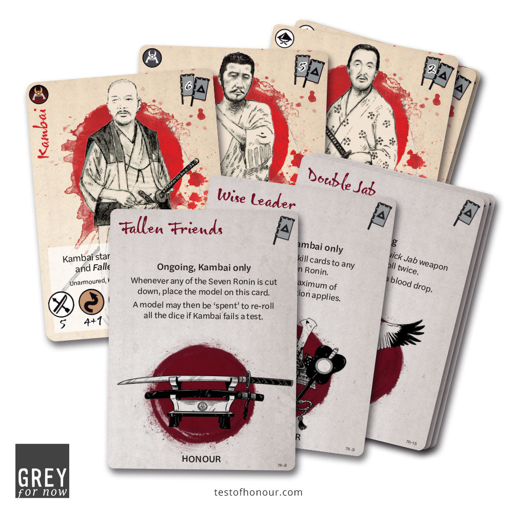 Seven Ronin cards