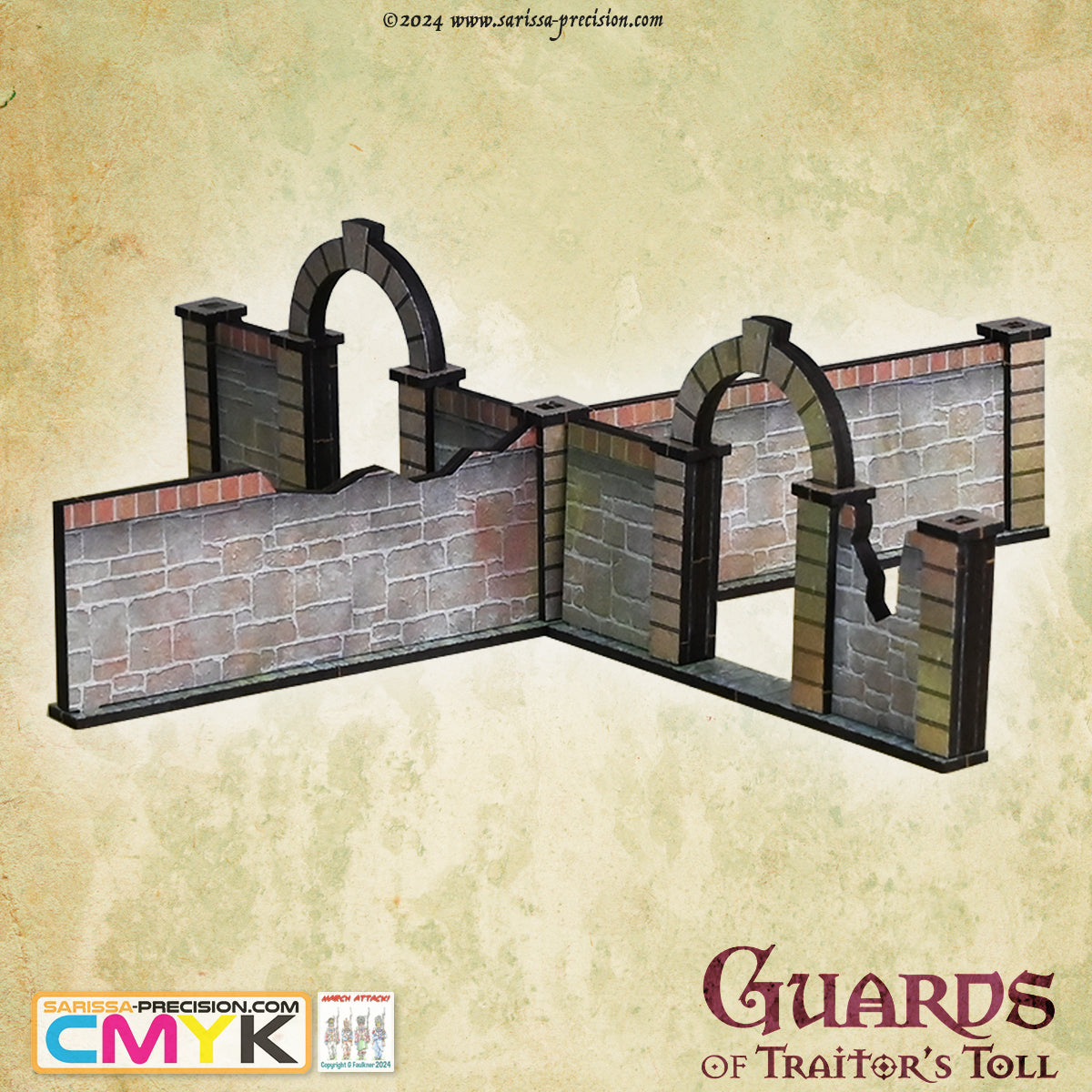 Traitor's Toll - Yard Walls