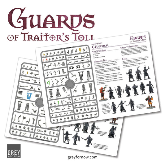 Guards of Traitor's Toll Plastics Assembly Guide