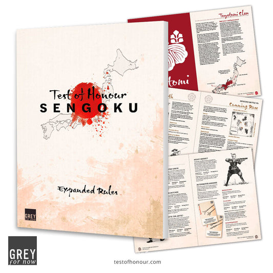 Test of Honour PDF Sengoku expanded rules