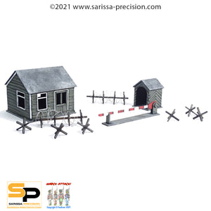 Border Checkpoint Scenery Set (28mm)