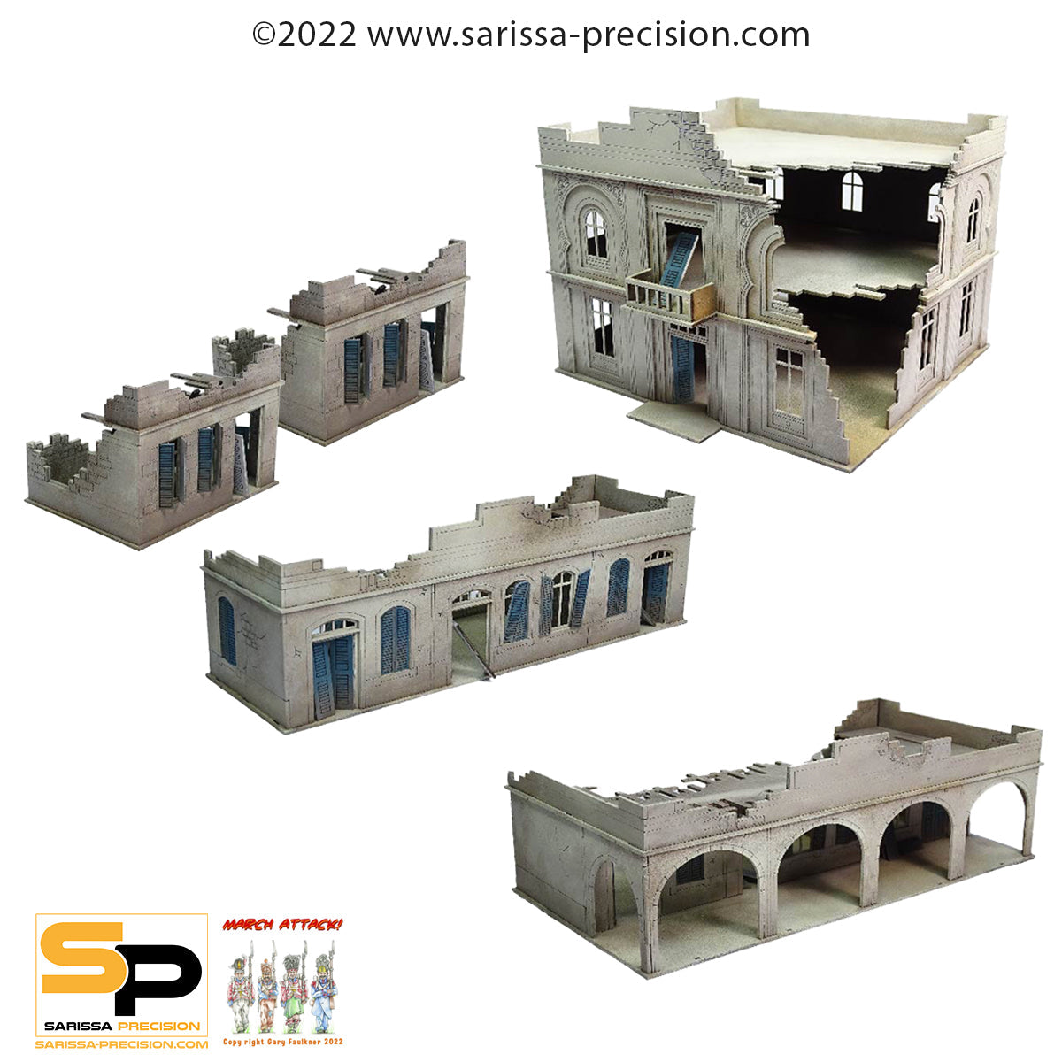 North Africa Scenery Set - 28mm