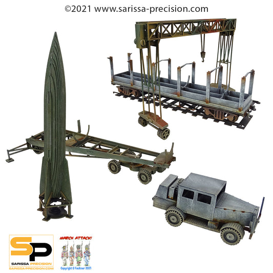 V2 Rocket Transport Set (28mm)