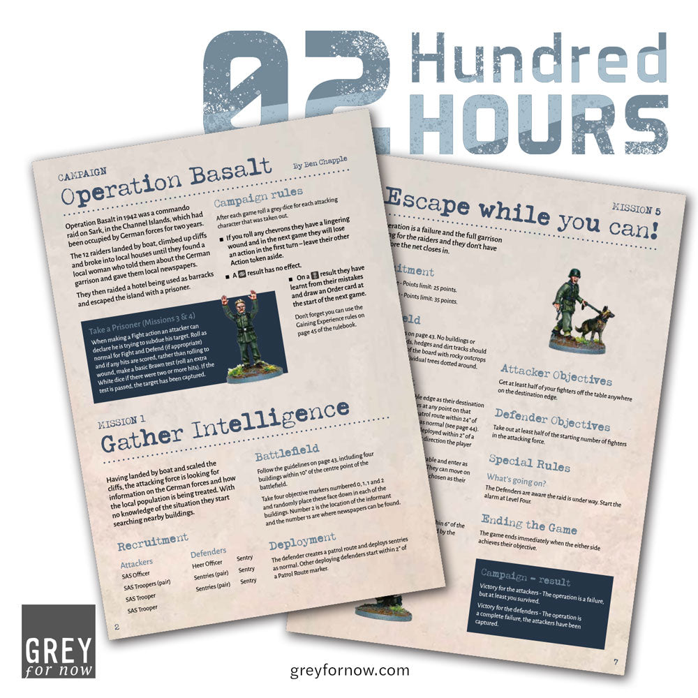 02 Hundred Hours Campaign - Operation Basalt