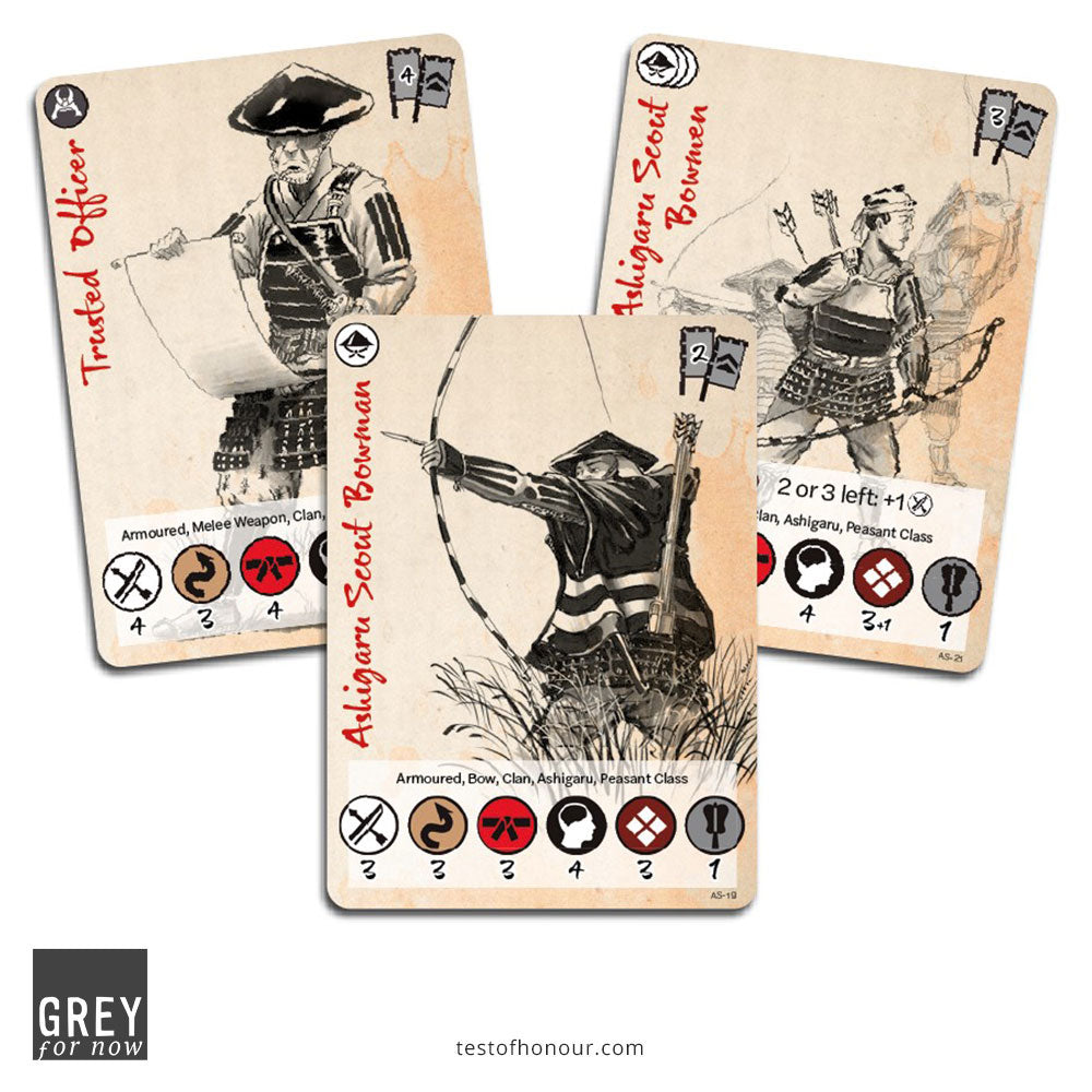 Ashigaru Scout bonus cards