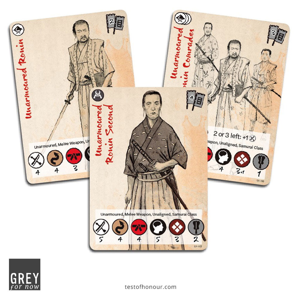 Ronin bonus cards